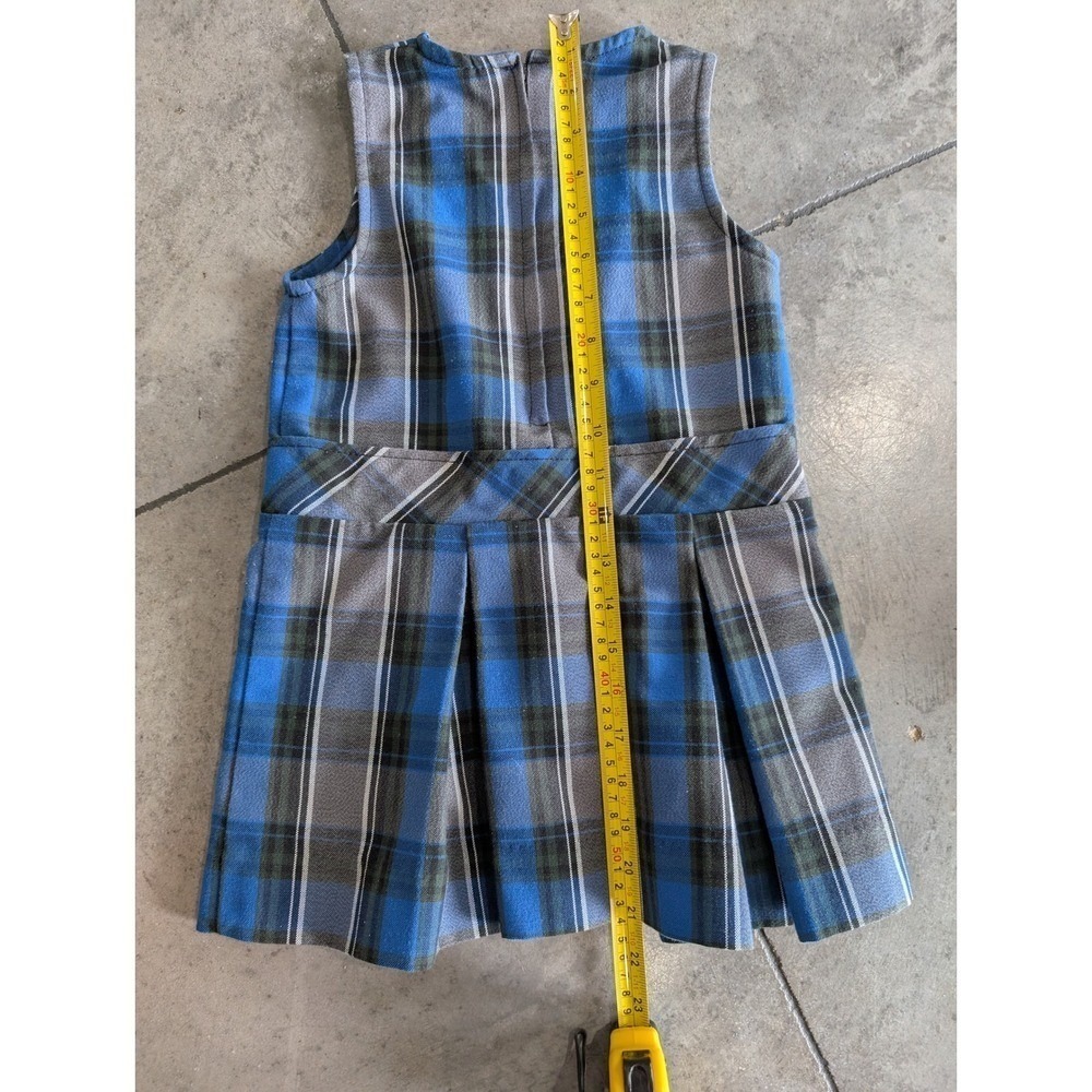 A+ Simply The Best School Uniform Drop Waist Girls Jumper Size 3 - Picture 4 of 6